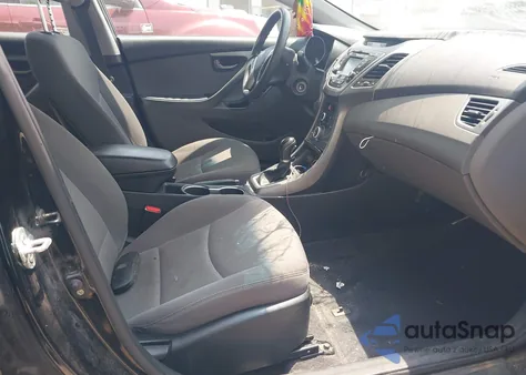 2016 Hyundai Elantra Se from USA, damaged, VIN KMHDH4AE5GU546335